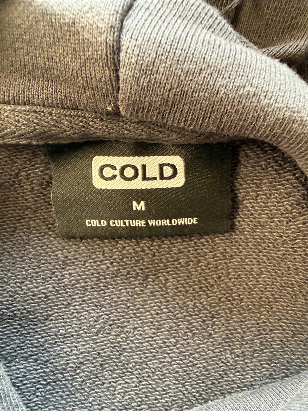 Men's Cold Culture Charcoal Gray Hoodie - Picture 2 of 3
